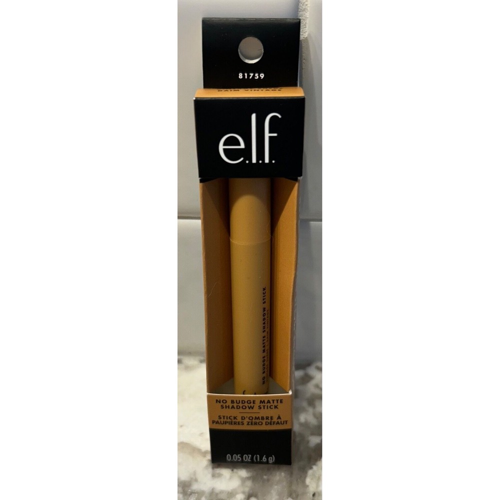 e.l.f. No Budge Eye Shadow Stick Cream Eyeshadow Vintage‎ Suede 81759